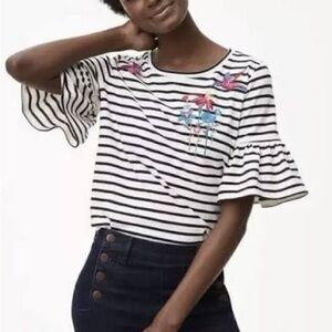 Loft | Striped Top